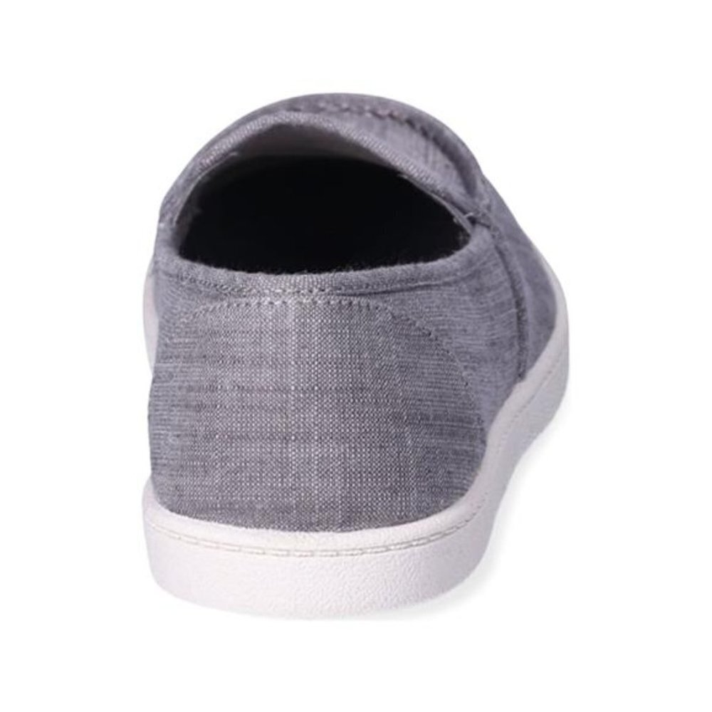 Women's Slip-On Surf Moc Sneakers - Memory Foam Insole, Size 9, Gray - Picture 3 of 5